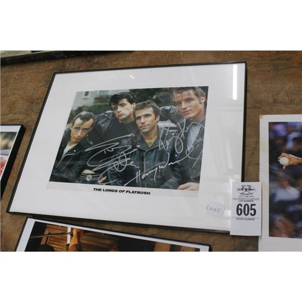 The Lords Of Flat Bush Photo Autographed Stallion, Winkler, King w/COA