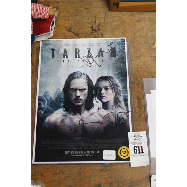 Tarzan Legend Autographed Promotion w/COA