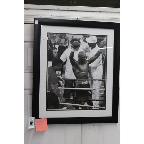 Marvin Hagler Large Framed Photo