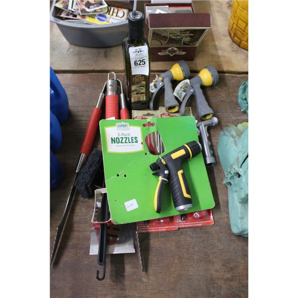 BBQ Grilling Tools, Stick Lighter, Hose Spray Wands, Olive Oil