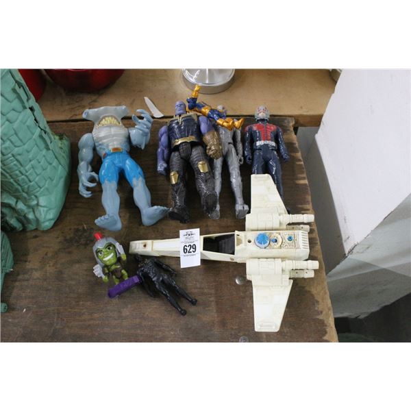 Action Hero Figurines 7, Star Wars Xwing Fighter
