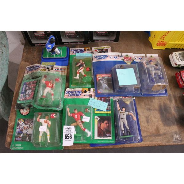 8-Starting Lineup Collector Figurine - 8 X $