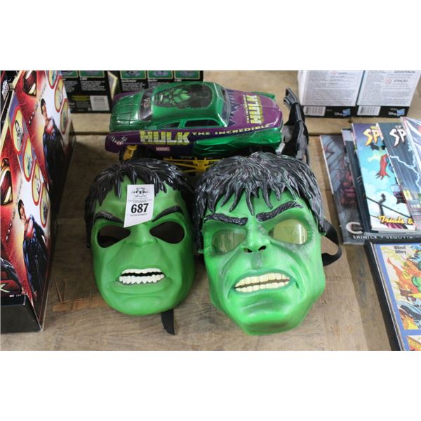 Incredible Hulk Masks 2, RC Car