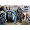 Image 1 : 3-Large Batman Figurines - 3 X $