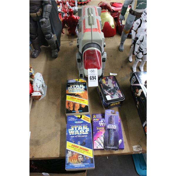 Star Wars Pen w/Stampers, Tin, Vehicles, Battleships