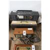 Image 2 : Vintage Clock Radio, Boombox, Reverb Unit, Utility Phone