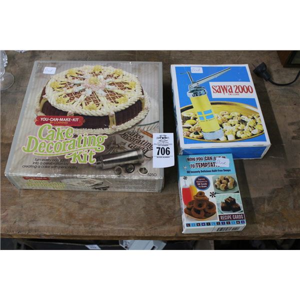 Cake Decorating Kit, Accessories