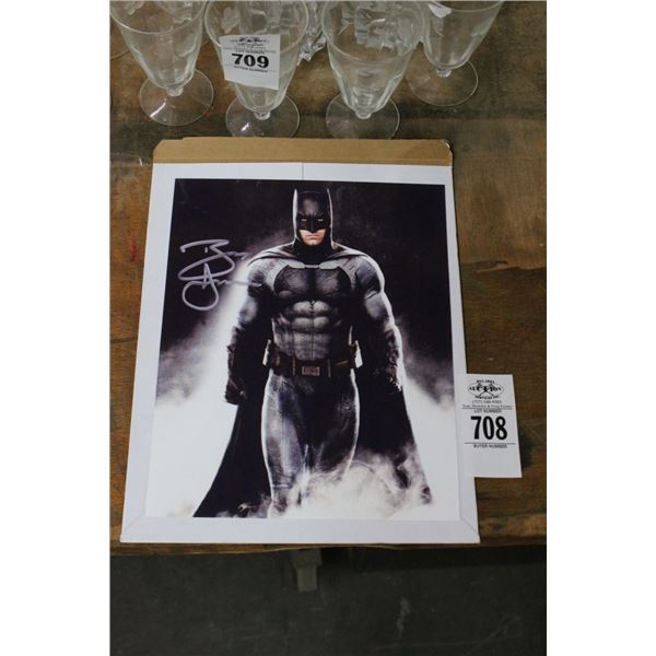 Batman Autographed Photo