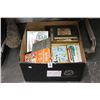Image 1 : Box w/Asst. Hard Back Books w/Cartoon, Guitar, Shakespear, More