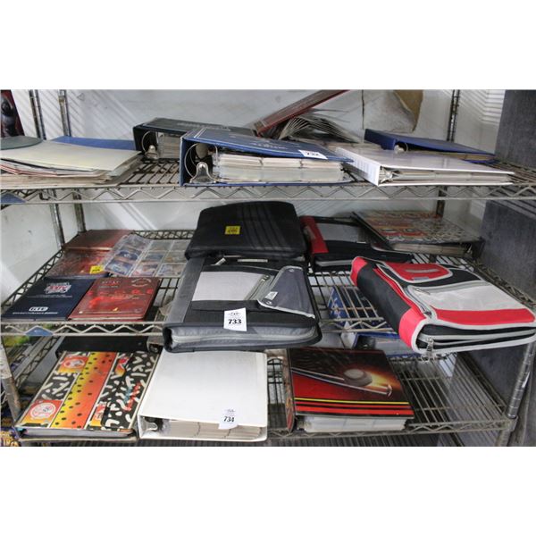 Sports Trading Card Albums 5, Asst. Sports Trading Cards