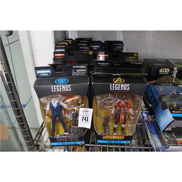 15-Build A Figure, Super Hero Figurines - 15 X $