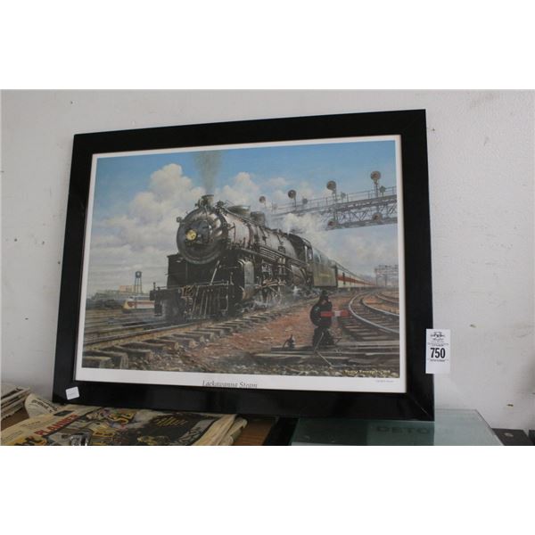 Framed Wall Art Lackawanna Steam