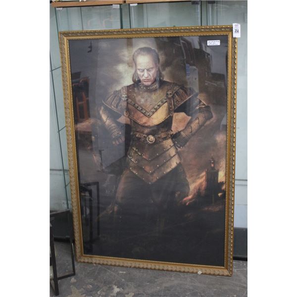 Large Framed Wall Art Vigo The Garpathian Ghostbusters - 2 - 3'  X  5'