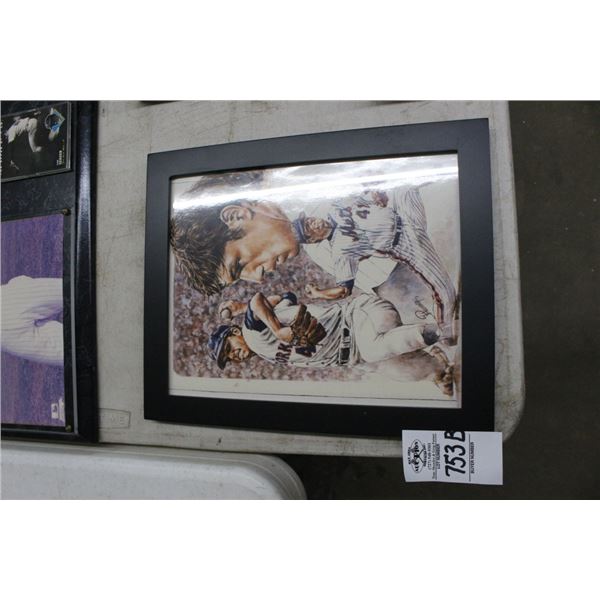 NY Mets  # 41 Autographed Framed Memorabilia