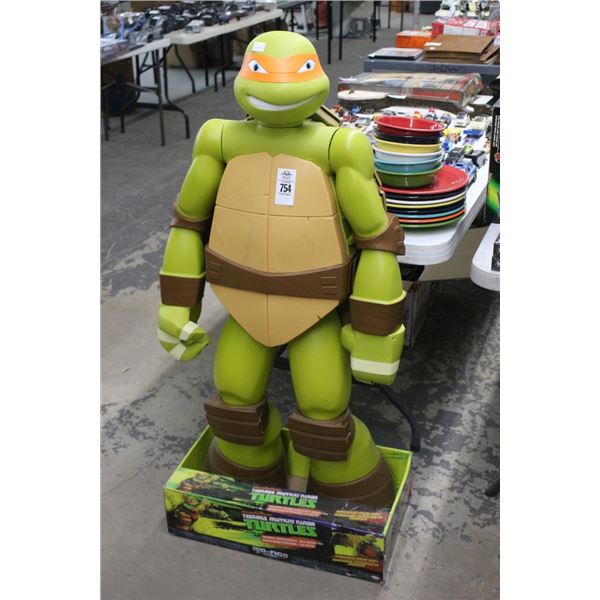 Teenage Mutant Ninja Turtle  4' Michael Angelo Figurine