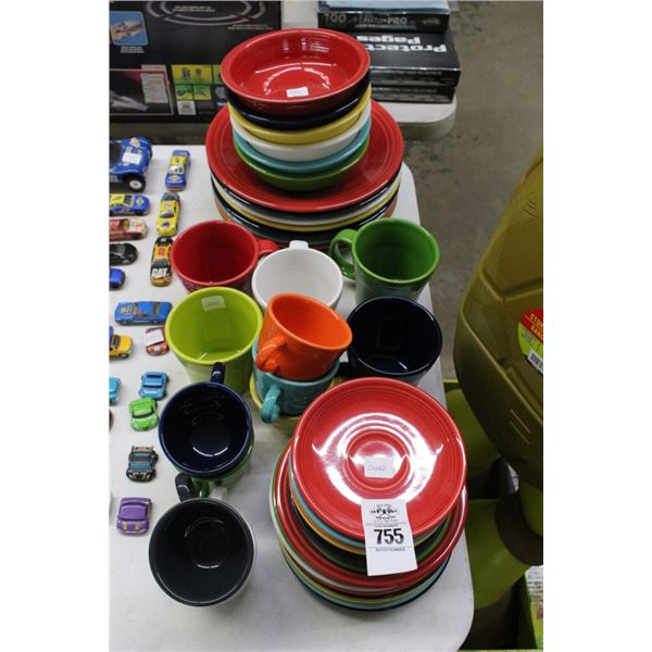 Fiestaware Dishes, Bowls, Mugs