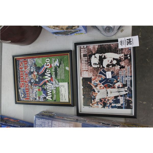 Yankee Stadium/Si Framed Sports Memorabilia