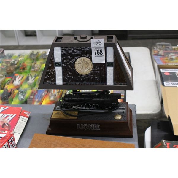 Lionel Locomotive Desk Lamp