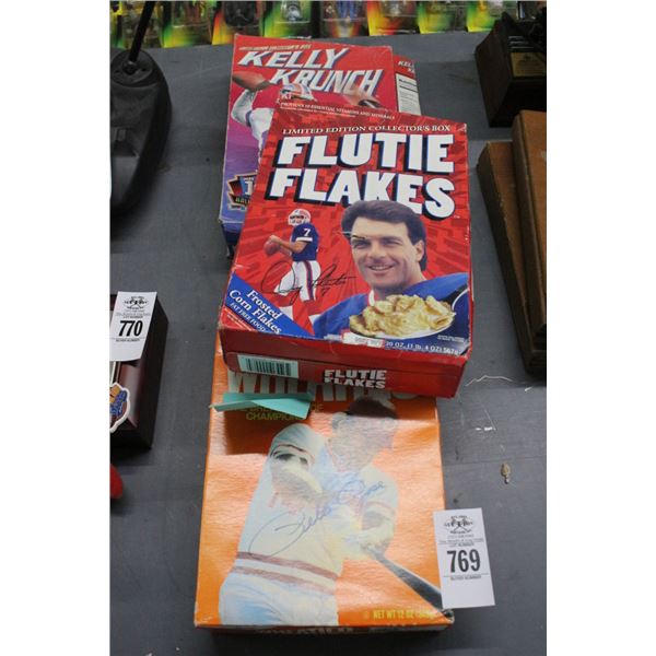 Autographed Cereal Boxes Pete Rose - 3
