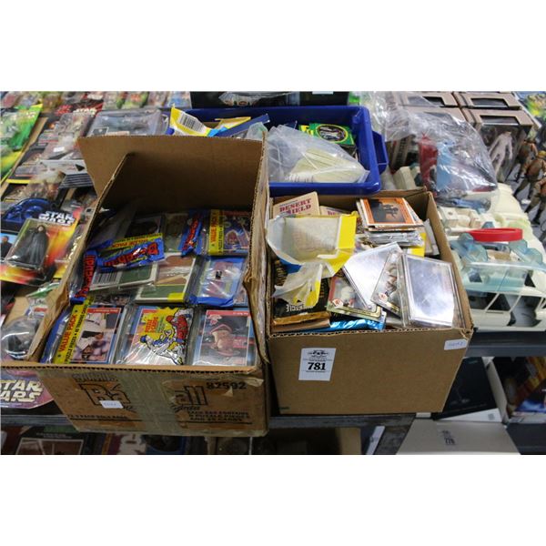 Asst. Sports Trading Cards - 3 Boxes