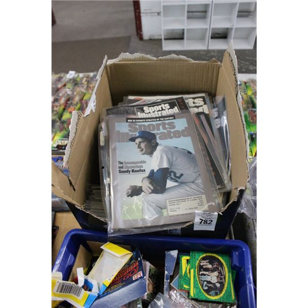 Collector SI Magazines, Sports Books, Videos