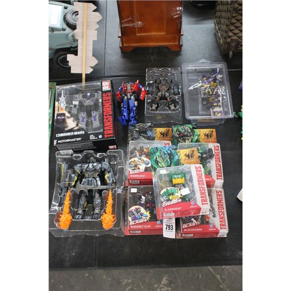 10-Transformer Collector Figurines - 10 X $