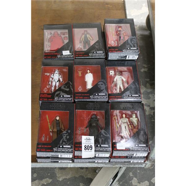 19-Star Wars Collector Figurines - 19 X $