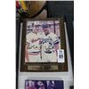 Image 1 : Cal Ripkin Jr./George Brett Autographed Photo on Plaque w/COA