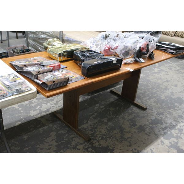 Teak Drop Leaf Dining Table