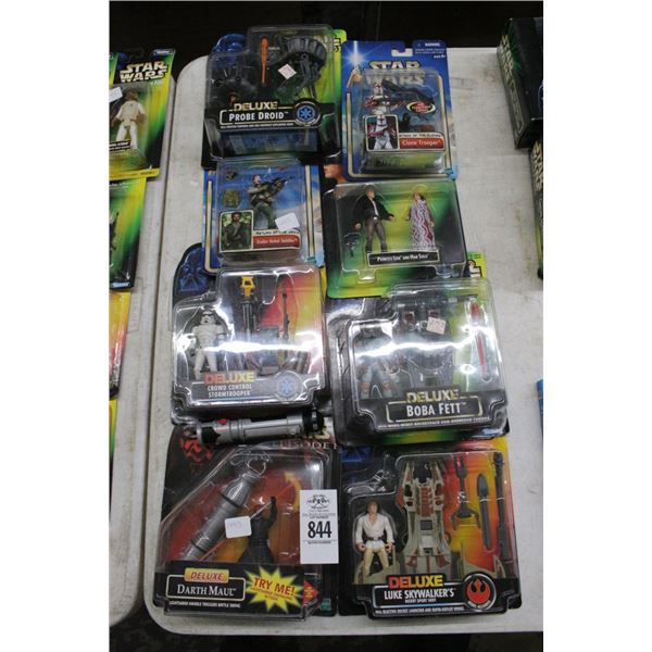 8-Star Wars Collector Figurines - 8 X $