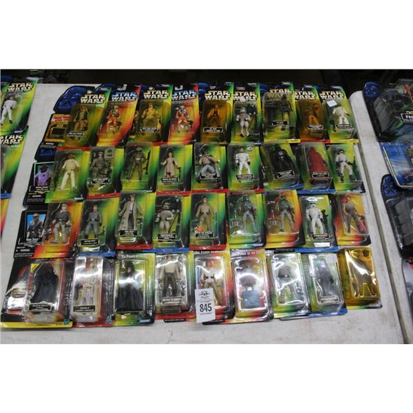 36-Star Wars Collector Figurines - 36 X $