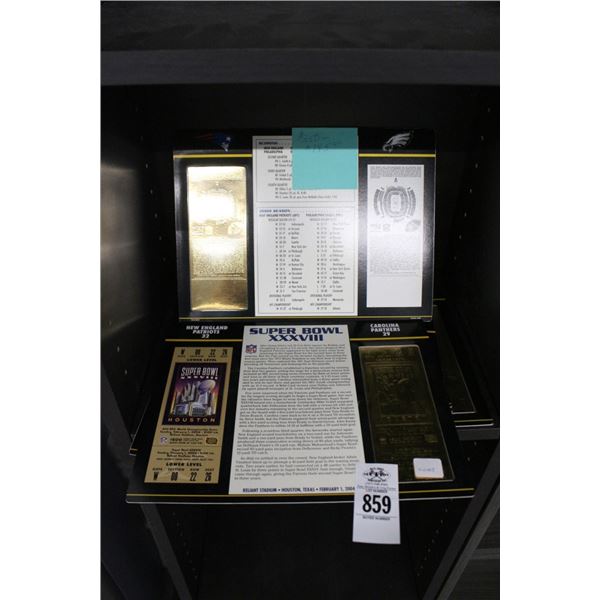 Super Bowl Keepsake Collectibles