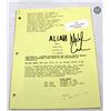 Image 1 : Alias Authentic Partial Script Signed by Michael Giacchino (Very Rare)!