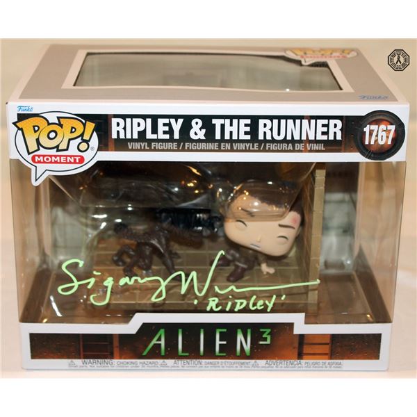 Alien Ripley Funko Pop Signed by Sigourney Weaver (VERY Rare)!