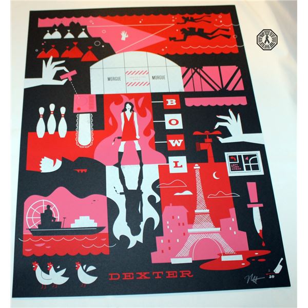 Dexter Limited Edition Screen Print Package (3)