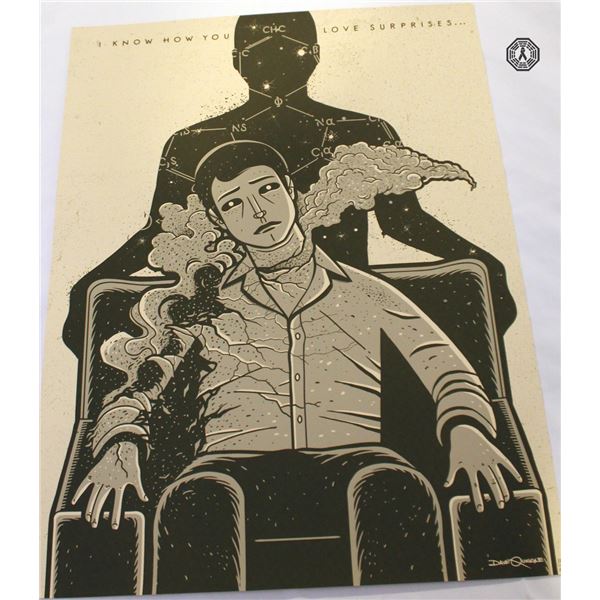 Fringe "Earthling" Limited Ed. Screen Print (Rare)