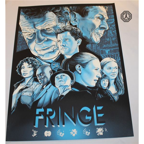 Fringe "Resist" Limited Ed. Screen Print (Rare)