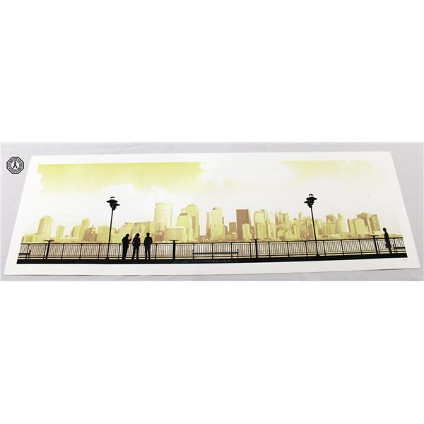 Fringe "The Plateau" Limited Ed. Glow-In-The-Dark Screen Print (Rare)