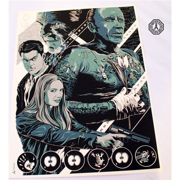 Fringe "White Tulip" Limited Ed. Screen Print (Very Rare)