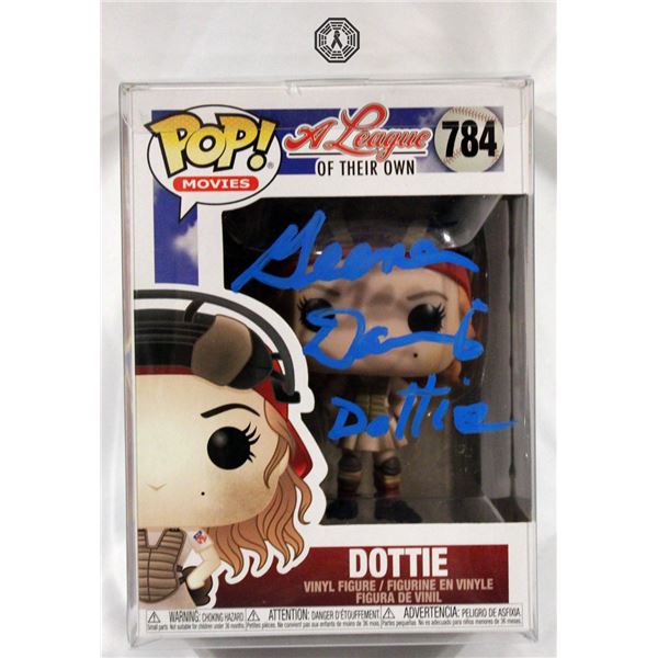 League of Their Own, A - Dottie Pop Signed by Geena Davis (Rare!)