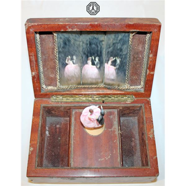 LOST Rousseau Music Box Authentic Prop and Mira Furlan Signed Tag (VERY Rare)