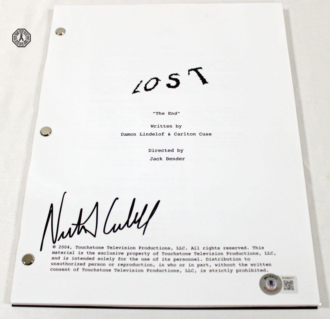 Lost Weekend Script LOST Series Finale Script Signed by Nestor Carbonell! - Test Site