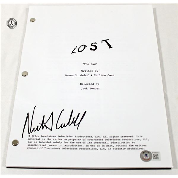 LOST Series Finale Script Signed by Nestor Carbonell (Rare)!