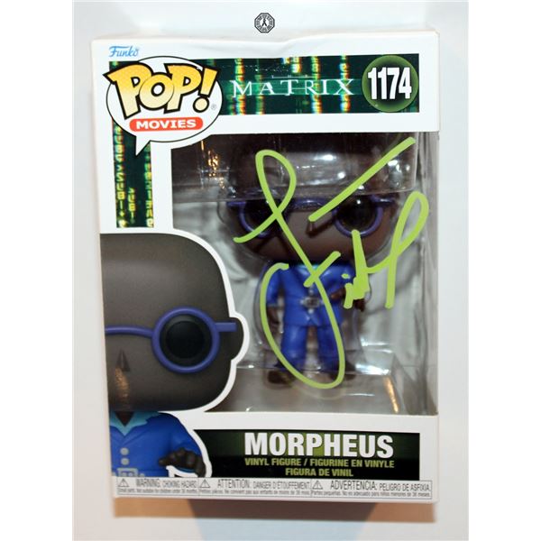 Matrix, The - Morpheus Pop Signed by Laurence Fishburne (Rare)!
