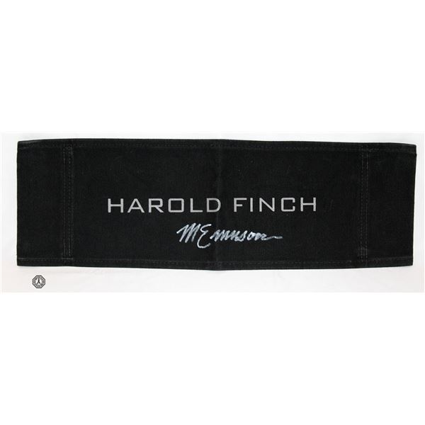 Person of Interest Michael Emerson Signed On-Set Chairback (VERY Rare)!