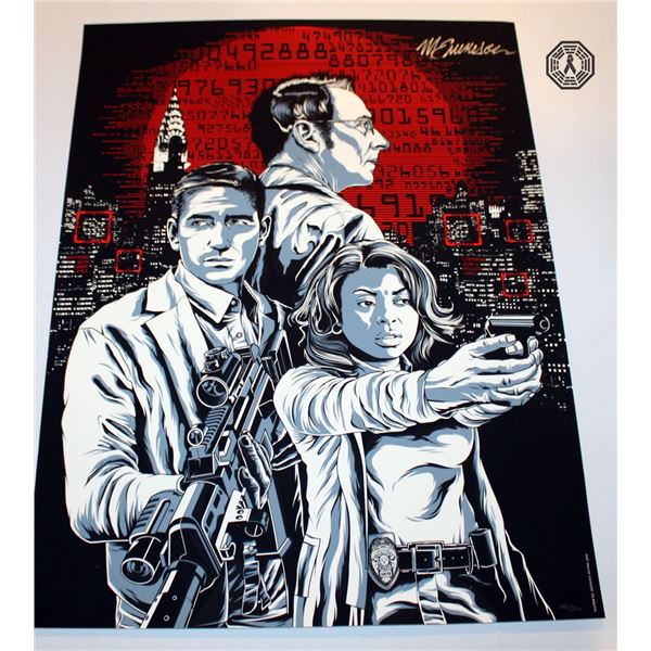 Person of Interest Limited Ed. Poster Signed by Michael Emerson (VERY Rare)!