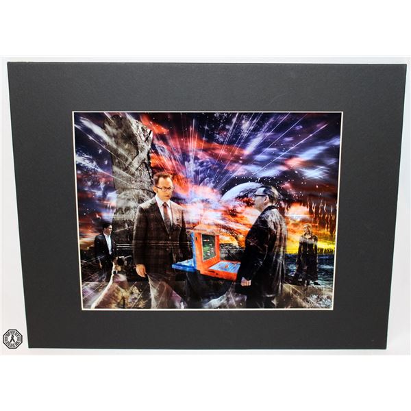 Person of Interest/Arrow Digital Montage Signed by Michael Emerson!