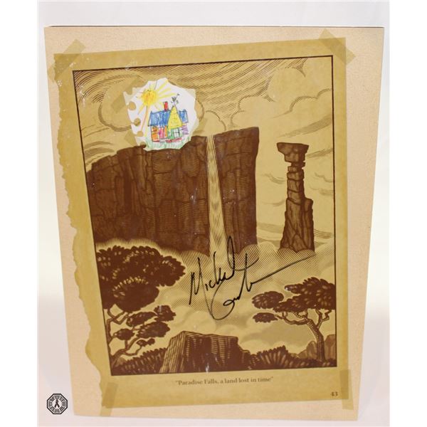 Pixar "Up" Production Promo Signed by Michael Giacchino (VERY Rare)!