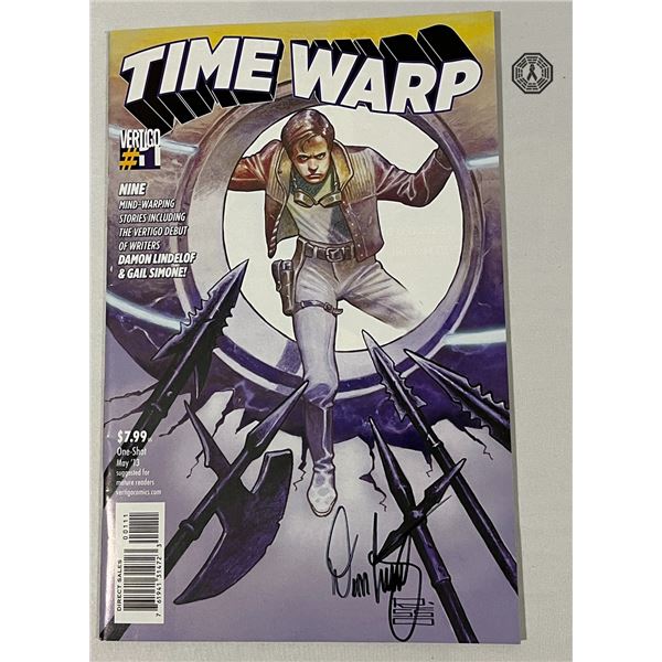 Time Warp One-Shot Comic Signed by Damon Lindelof (VERY Rare)!