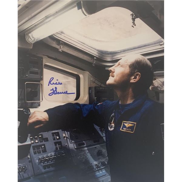 Astronaut Rick Hauck signed photo